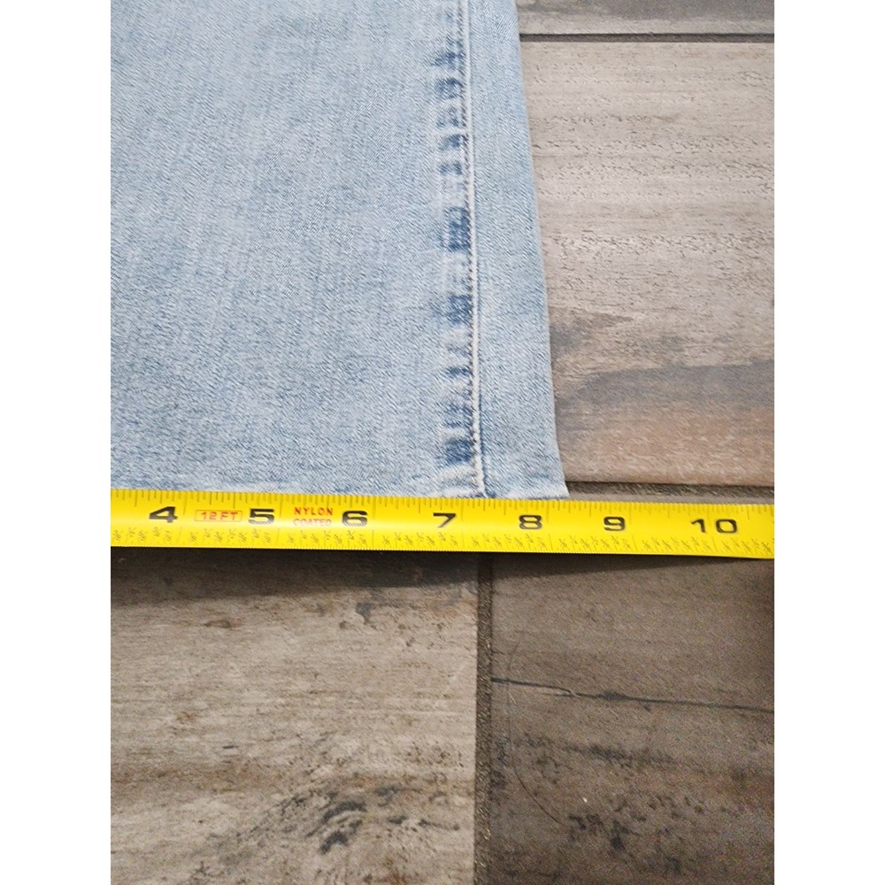 True Religion BECCA Mid Rise Flap Bootcut Jeans Woman's 29 Light Lakeside Wash - Picture 14 of 16